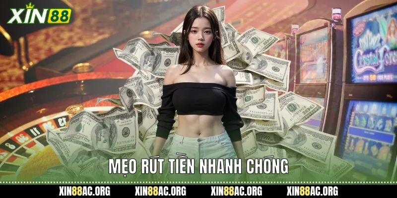 Mẹo rút tiền nhanh chóng