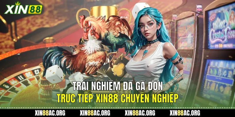 Trải nghiệm Đá gà đòn trực tiếp Xin88 chuyên nghiệp